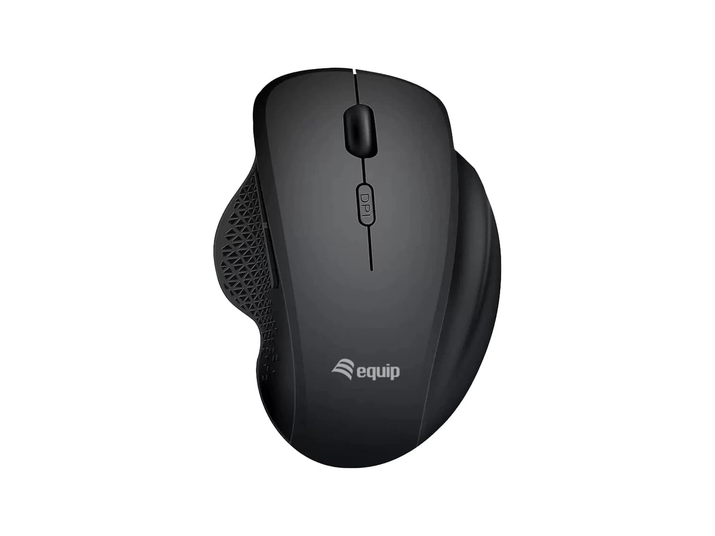 Equip Comfort 6-Button Dual Mode Wireless Mouse, Right-Handed (Black)