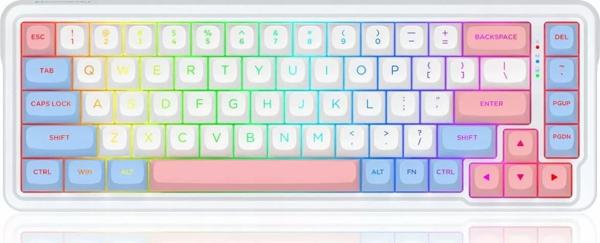 Redragon Nova K709 PRO RGB Mint Mambo Switch (White)