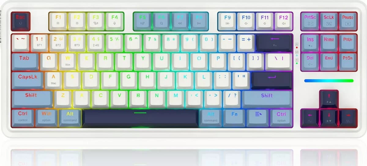 Redragon Antonium K728 PRO RGB (White)