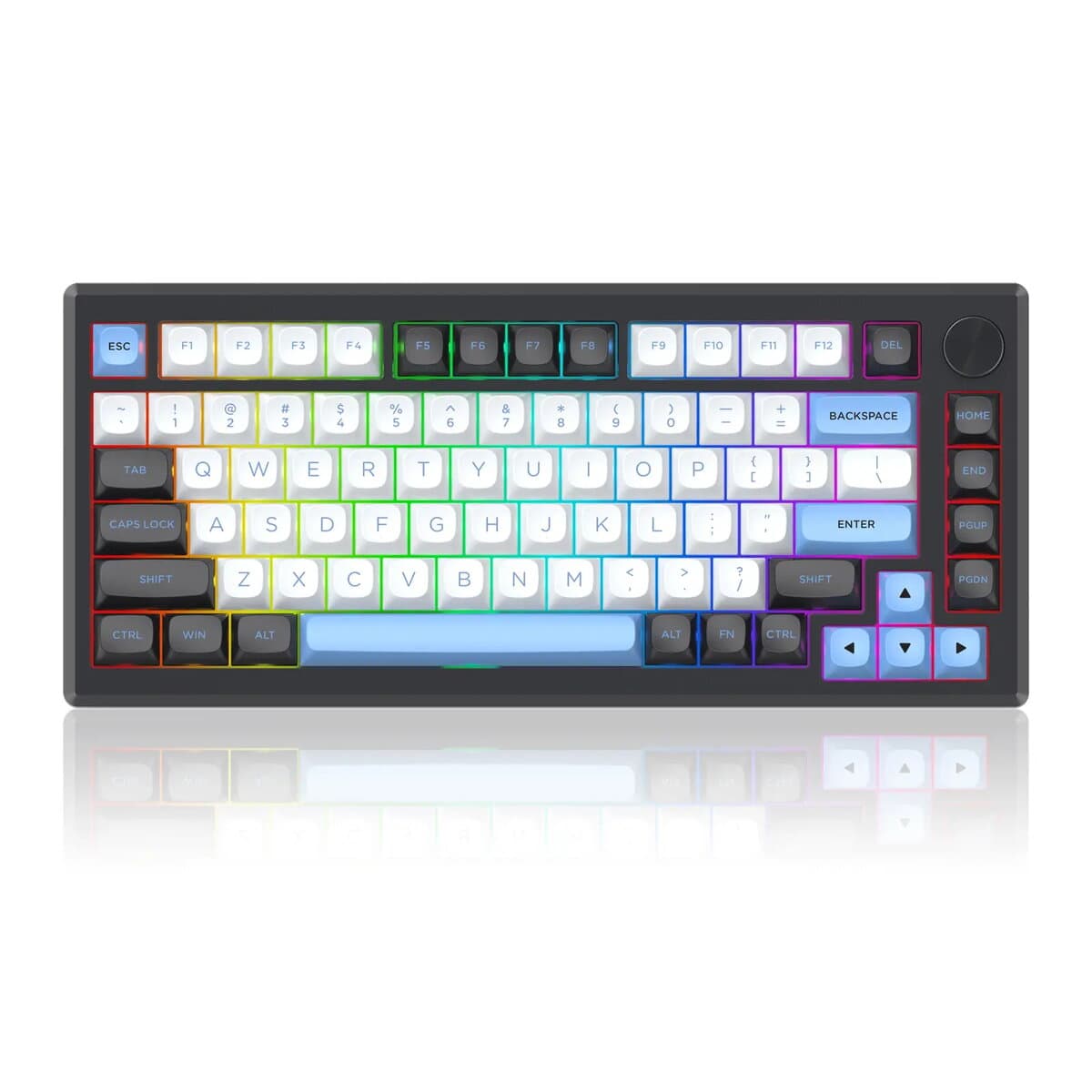 Redragon K732 Uranus Pro 65% Wireless RGB (Black/White)