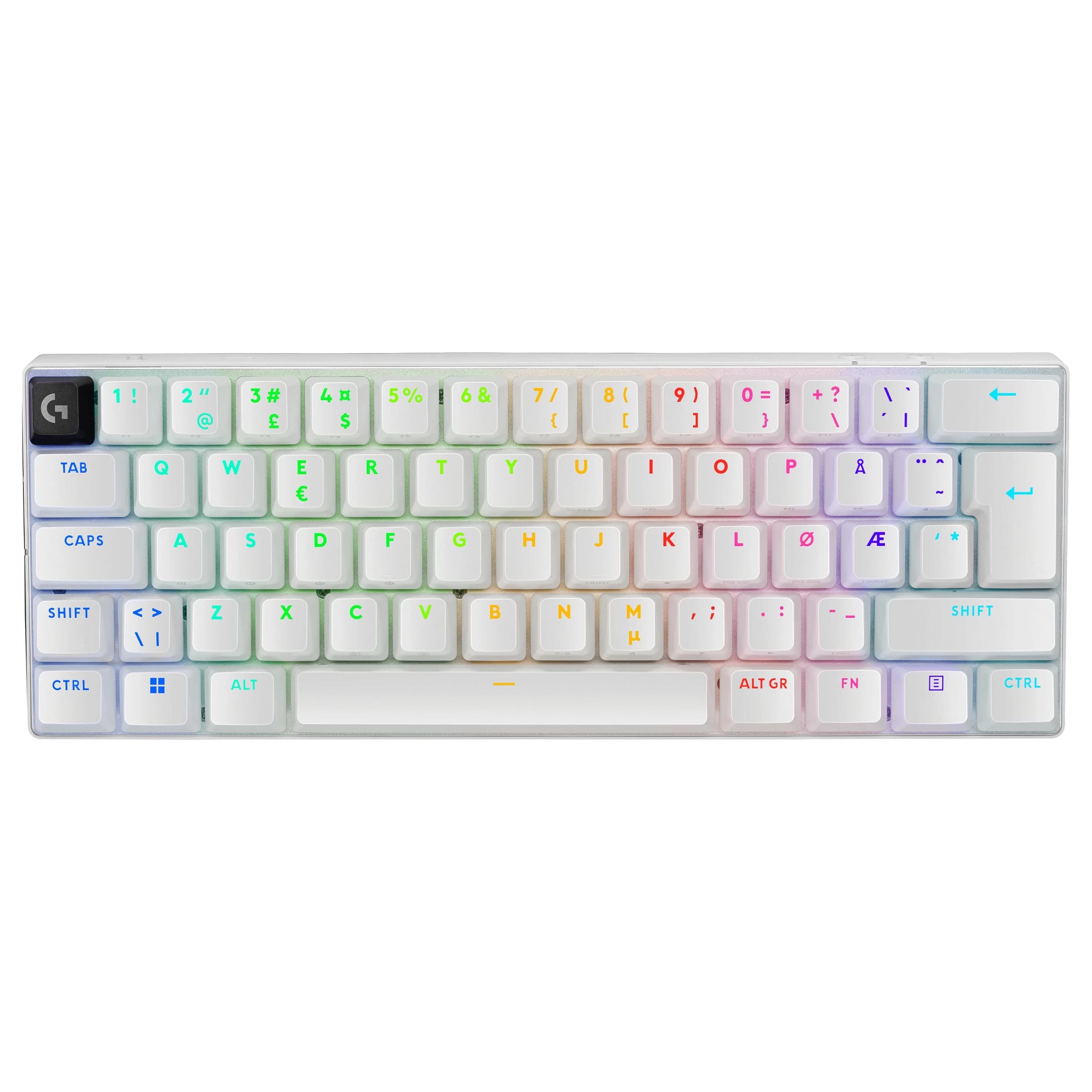Logitech PRO X 60 Lightspeed Tactile (White, US International)