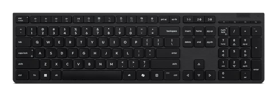 Lenovo Professional Wireless Rechargeable Keyboard Nordic