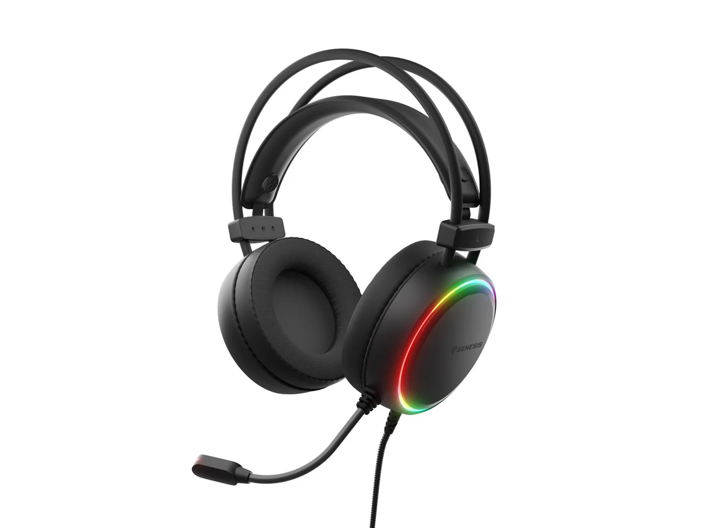 Genesis Neon 614 RGB USB (Black)