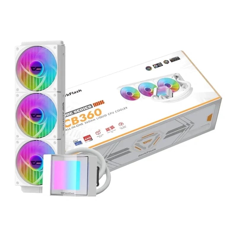 DARKFLASH CB360 360mm ARGB (White)