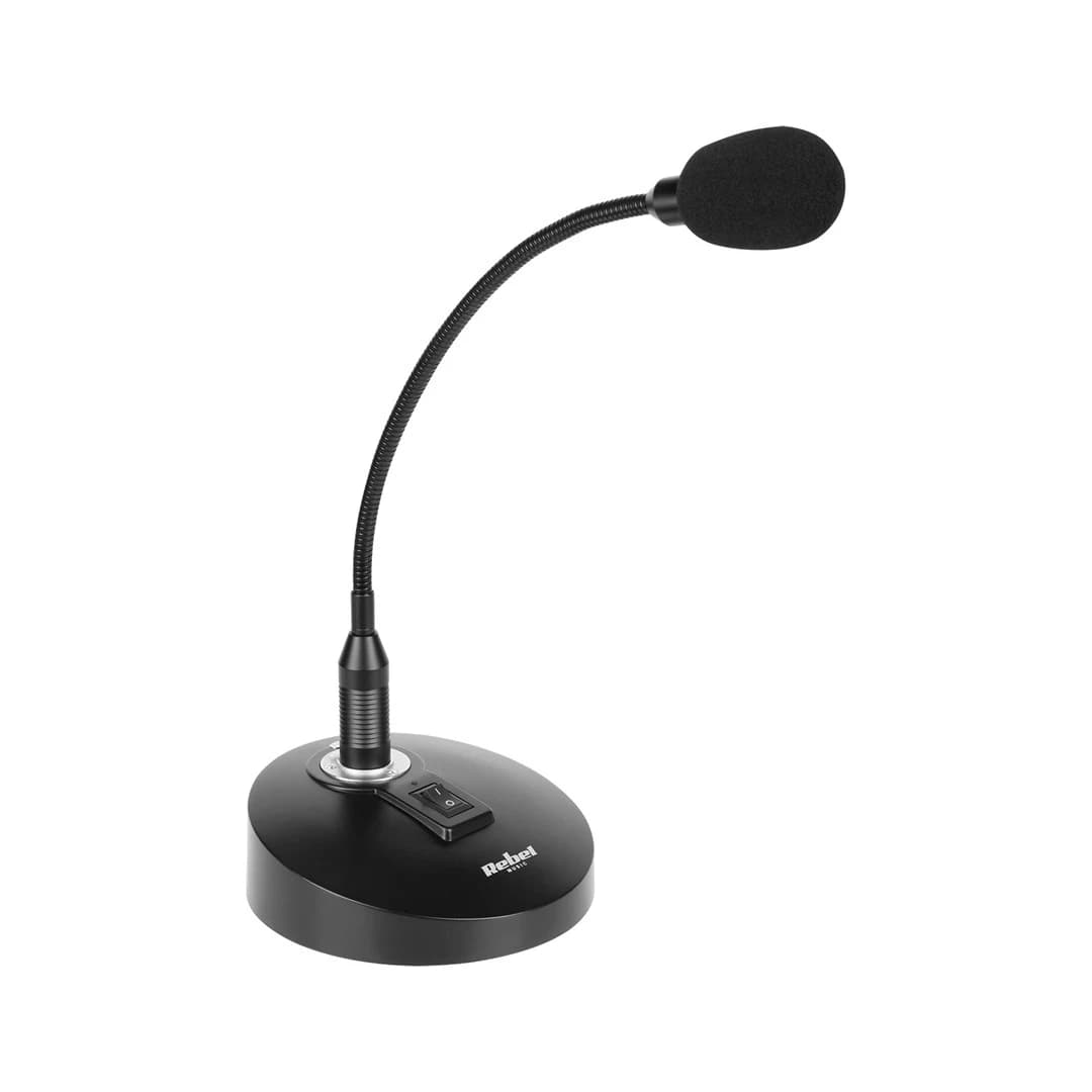Rebel MH-805 Gooseneck Desktop Microphone 40 cm