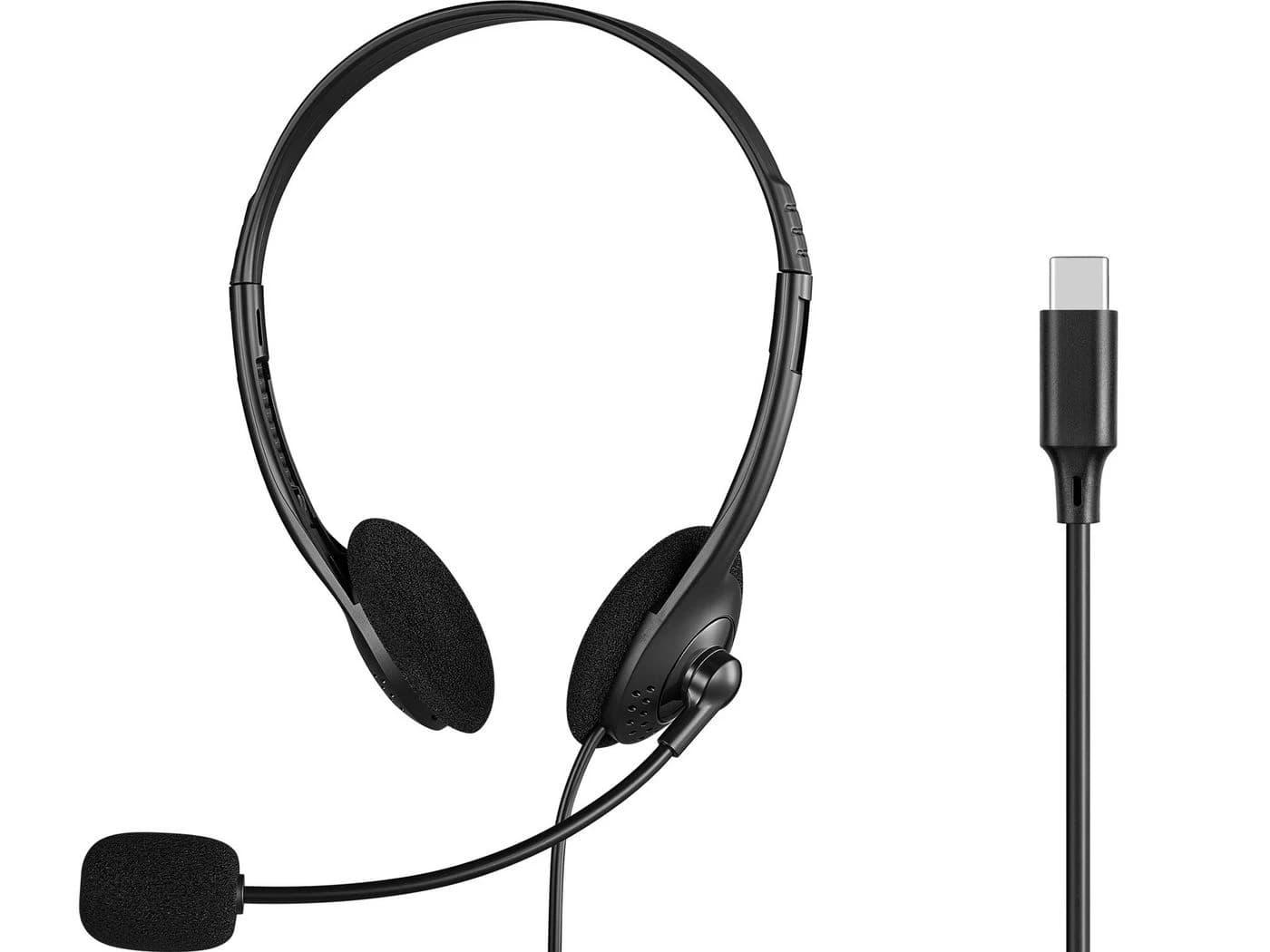 Sandberg USB-C On-Ear Headset Bulk