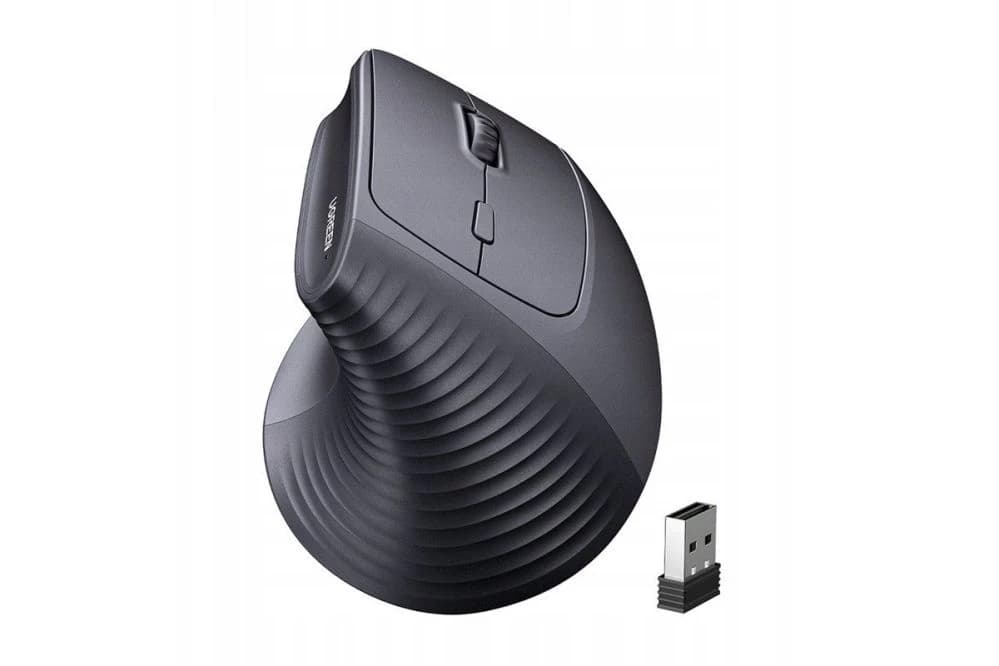 Ugreen Wireless Vertical Mouse (Black)