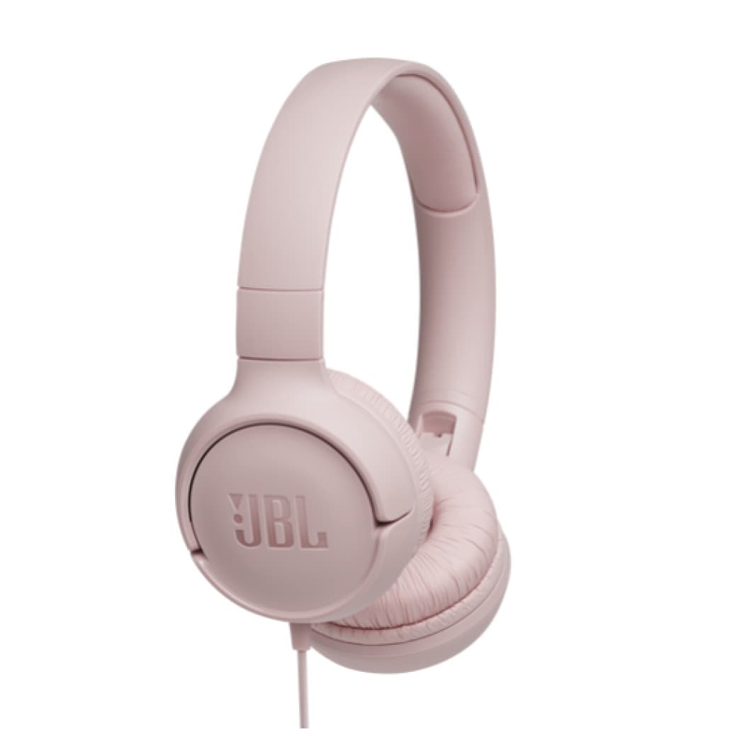 Slualke naglavne 1x 3,5mm stereo JBL Tune 500 z - roza (JBLT500PIK)
