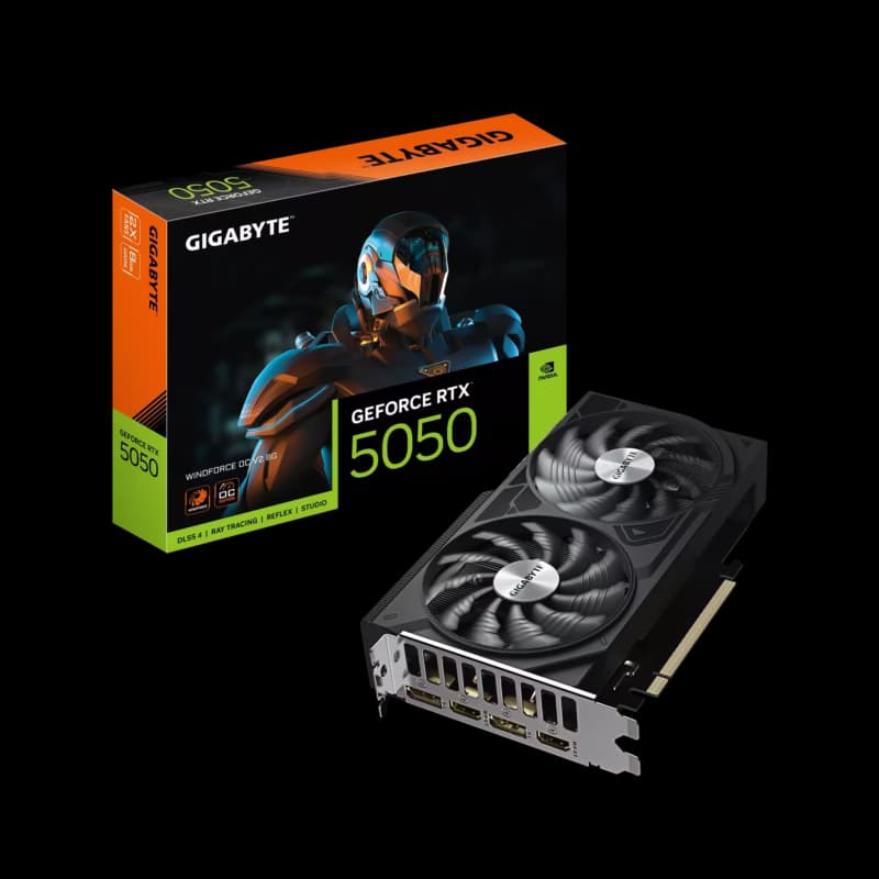 Gigabyte RTX 5050 Windforce OC V2 8GB