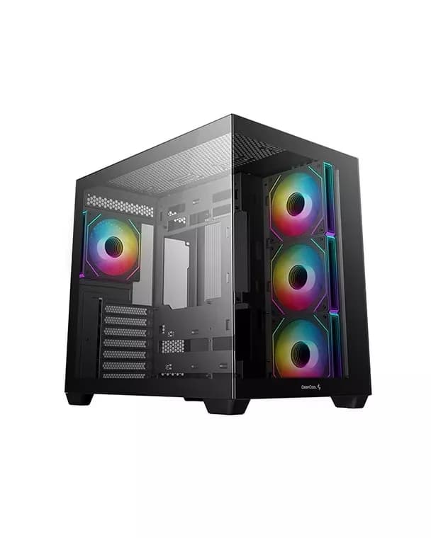 Deepcool Black Mid Tower ATX PS2 (Black) (Black) (Black)