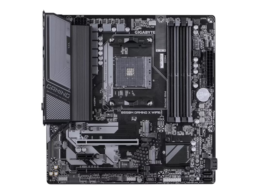 Gigabyte B550M GAMING X WIFI6 motherboard AMD B550 Socket AM4 micro ATX