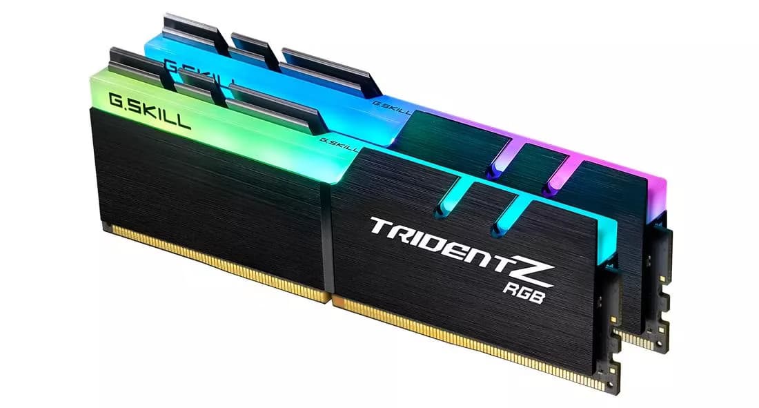 G.Skill 32GB 3600MHz CL16 DDR4 Trident Z RGB F4-3600C16D-32GTZRC (2x16)