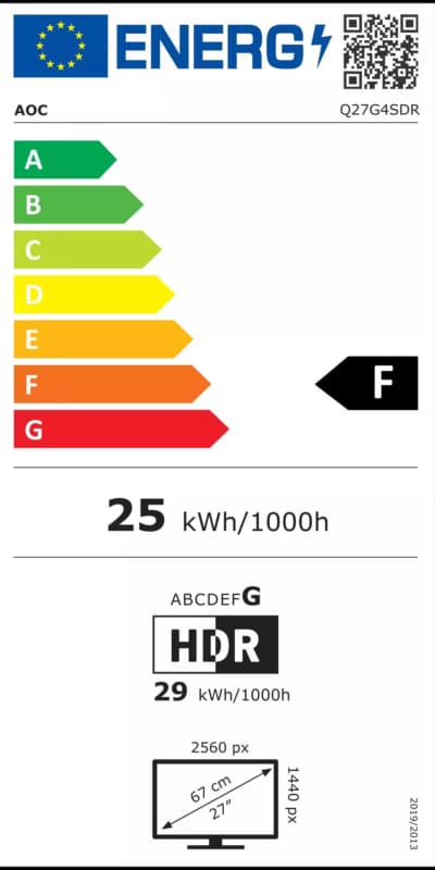 AOC 26.5" QHD OLED 360Hz