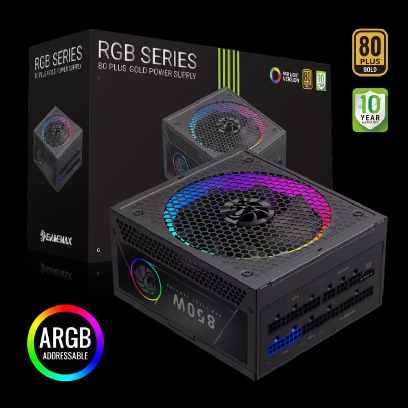 Gamemax 850W RGB 850G