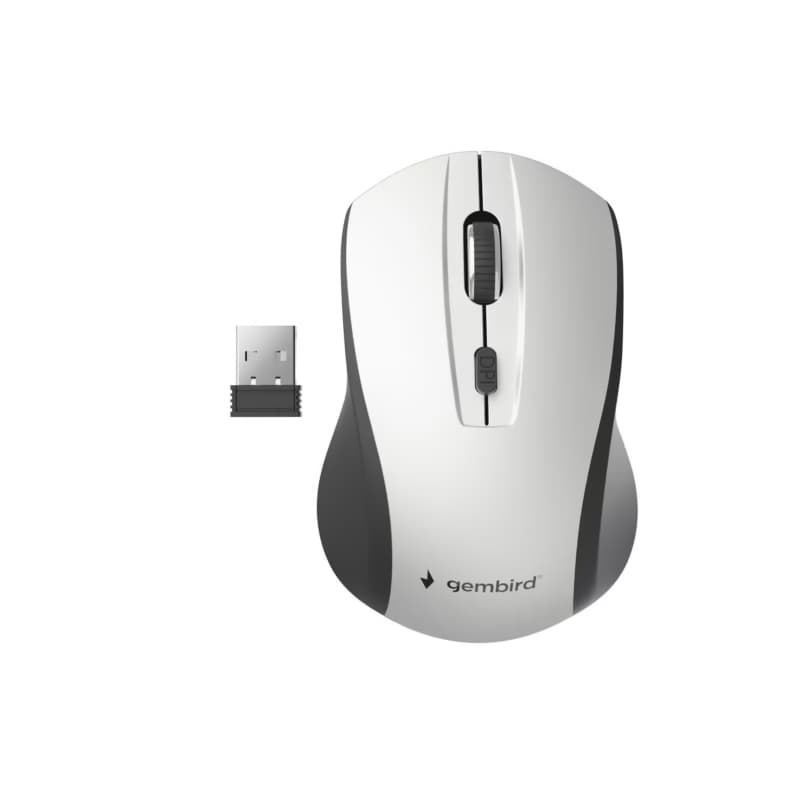 Gembird USB WRL Black/Silver Musw-4B-02-BS