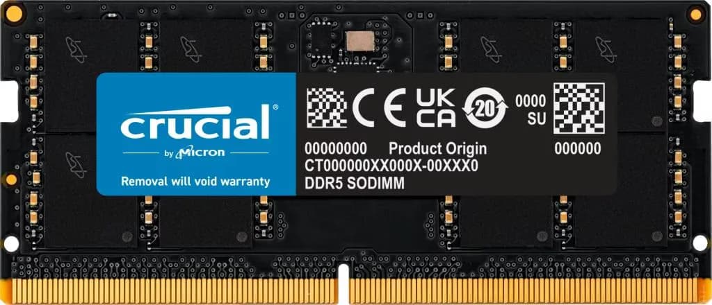 Crucial Nešiojamojo kompiuterio atmintis 48GB DDR5-5600/SO CT48G56C46S5