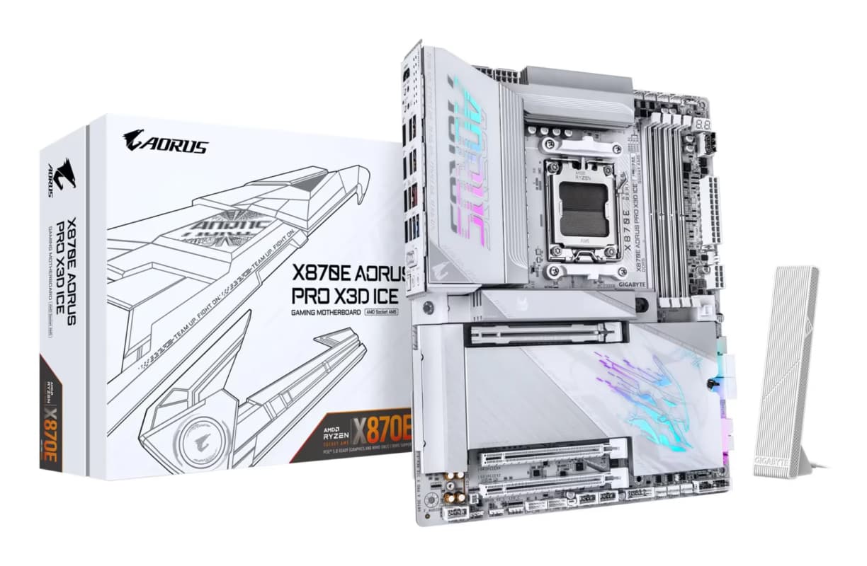 Gigabyte X870E Aorus PRO X3D ICE