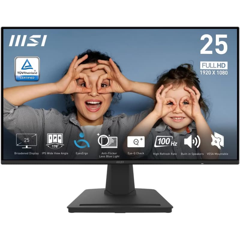 MSI PRO MP252 24.5" IPS 100Hz