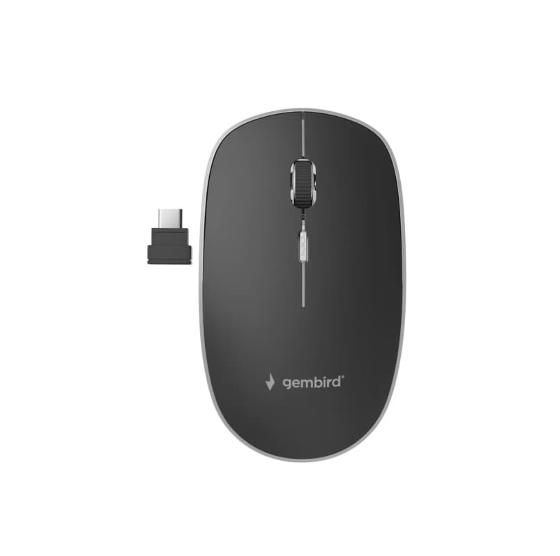 Gembird USB-C WRL Black/Silent Musw-4BSC-01