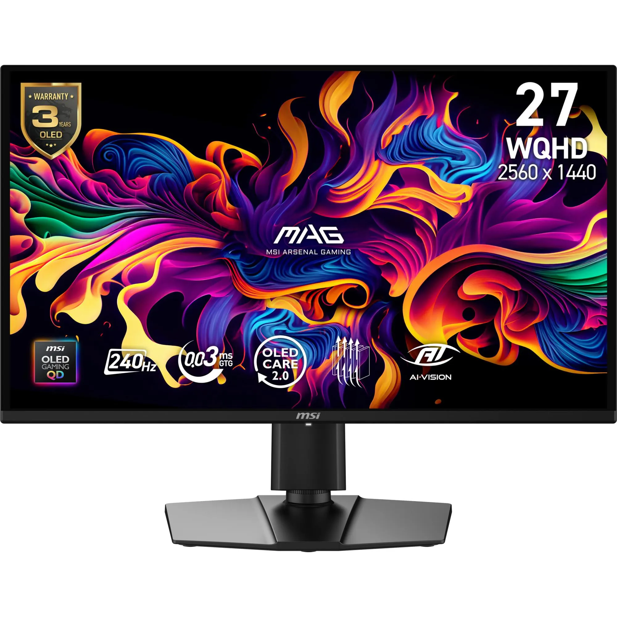 MSI MAG 274QP QD-OLED X24 26.5" QHD