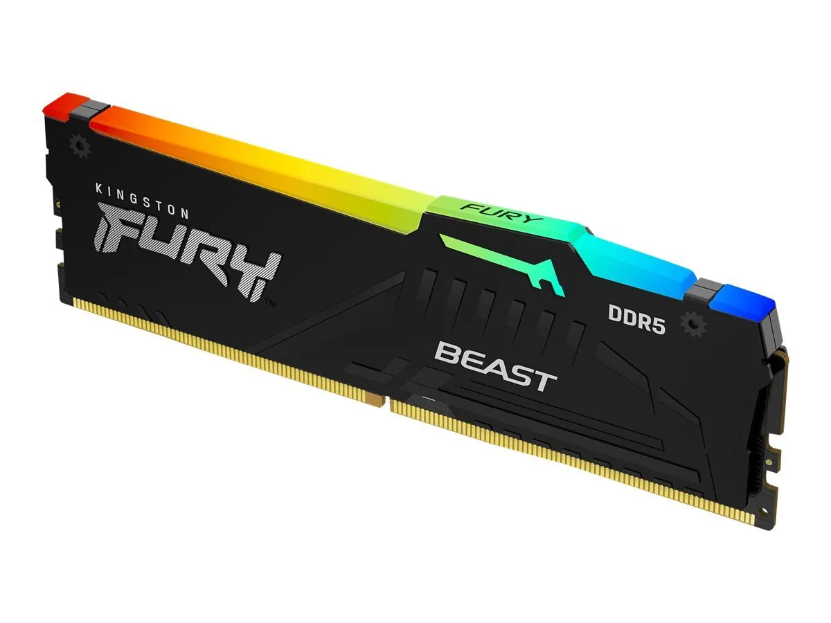 Kingston 32GB 6000MHz CL30 DDR5 KF560C30BBEA-32 Fury Beast RGB (1x32)