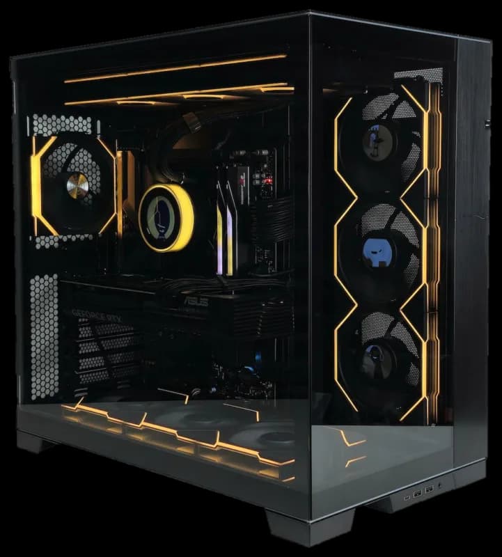 Žaidimų kompiuteris AMD Ryzen 9 9950X3D / RTX 5080 16GB / 32GB DDR5 / 2TB NVMe