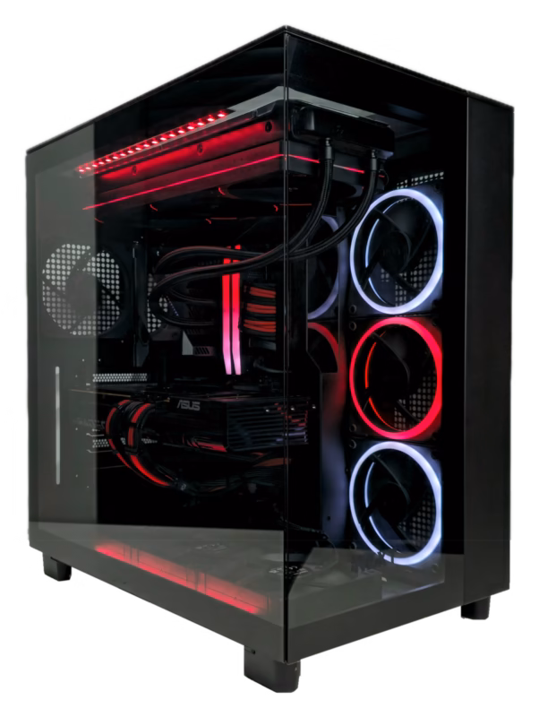 Odnowiony komputer do gier AMD Ryzen 7 7800X3D / RX 9070 XT 16GB / 32GB DDR5 / 1TB NVMe